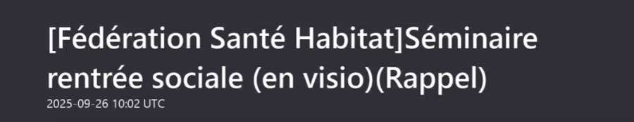 Séminaire de Rentrée Sociale 2025